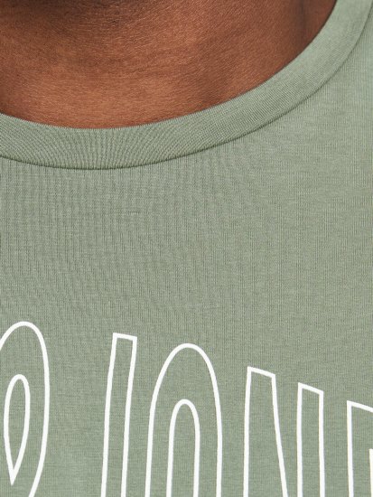 Jack & Jones Preston T-Shirt Sea Spray - T-shirts - T-shirts Homme Grande Taille