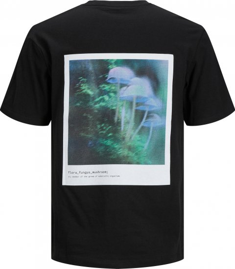 Jack & Jones JCOEDITION BERLIN T-Shirt Black - T-shirts - T-shirts Homme Grande Taille