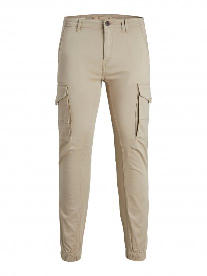 Jack & Jones JPSTPAUL Cuffed Cargopants Sand - Jeans et pantalons - Jeans et Pantalons grande taille 