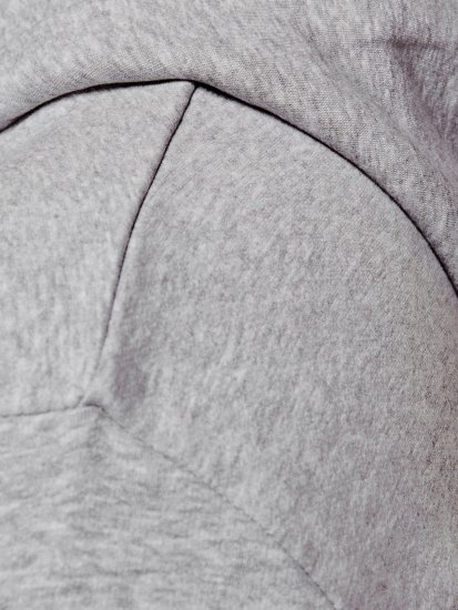 Jack & Jones CORP LOGO Hoodie Light Gray - Sweatshirts & hoodies - Sweatshirts/Hoodies grande taille homme