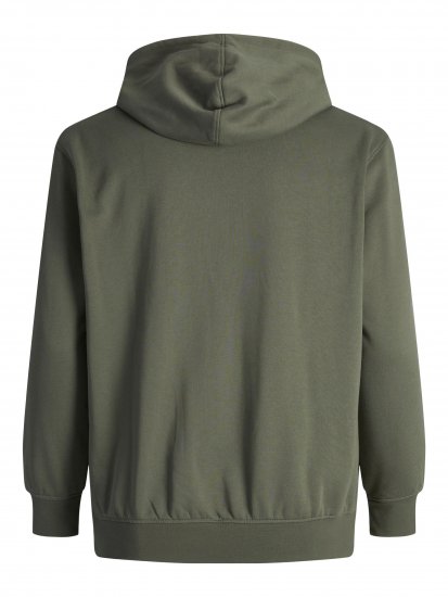 Jack & Jones JPRBLUBOOSTER SWEAT Hoodie Khaki - Sweatshirts & hoodies - Sweatshirts/Hoodies grande taille homme