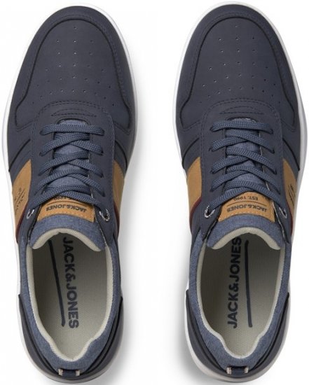 Jack & Jones Dang Faux Nubuck Combo Sneakers Navy Blazer - Chaussures homme 40-52 - 