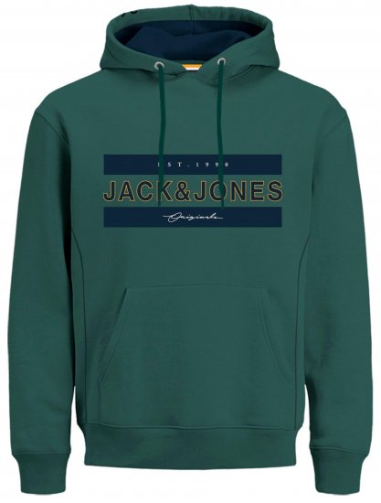 Jack & Jones JORFRIDAY Hoodie Green - Sweatshirts & hoodies - Sweatshirts/Hoodies grande taille homme