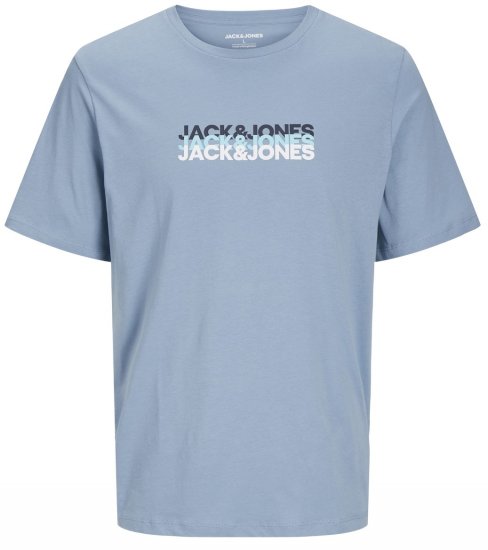Jack & Jones JJCYBER T-Shirt Mountain Spring - T-shirts - T-shirts Homme Grande Taille