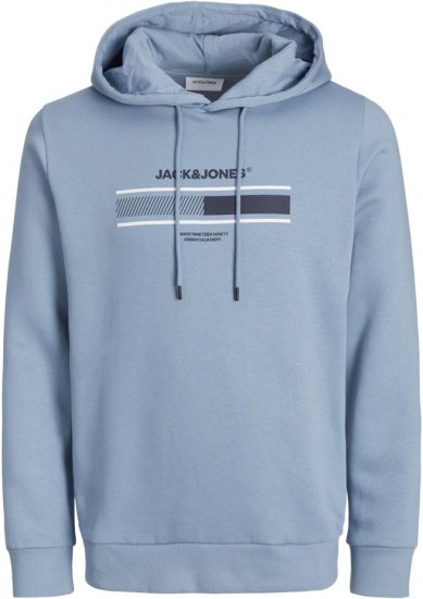 Jack & Jones South Hoodie Light Blue - Sweatshirts & hoodies - Sweatshirts/Hoodies grande taille homme