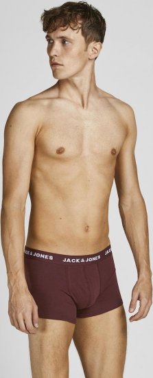 Jack & Jones EVERYDAY Trunks 5 Pack Black - Sous-vêtements & bain - Sous-vêtements Grande Taille