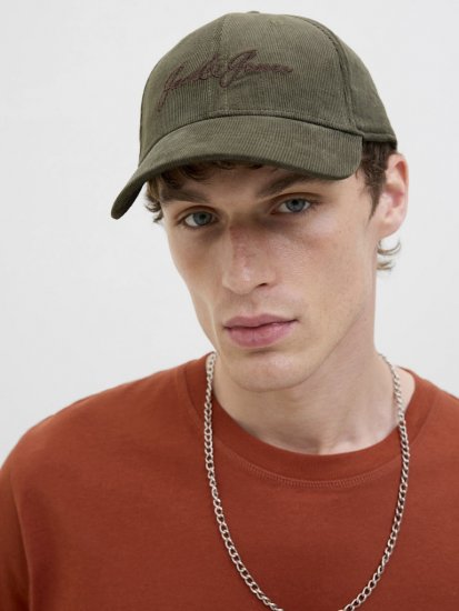 Jack & Jones Base Corduroy Cap Dusty Olive - Accessoires - 