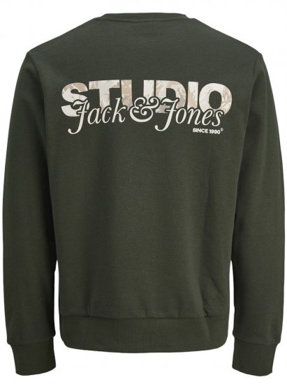 Jack & Jones Yuki Back Print Crew Neck Sweatshirt Duffel Bag - Sweatshirts & hoodies - Sweatshirts/Hoodies grande taille homme