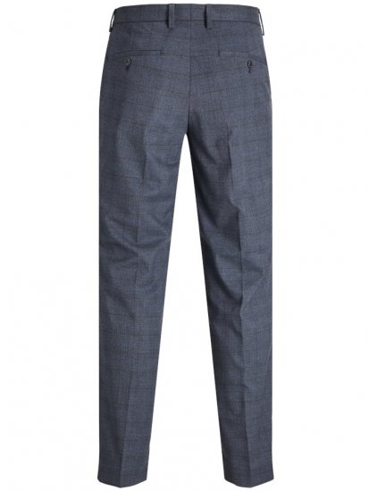 Jack & Jones Harry Pedro Formal Check Trousers Dark Navy - Jeans et pantalons - Jeans et Pantalons grande taille 
