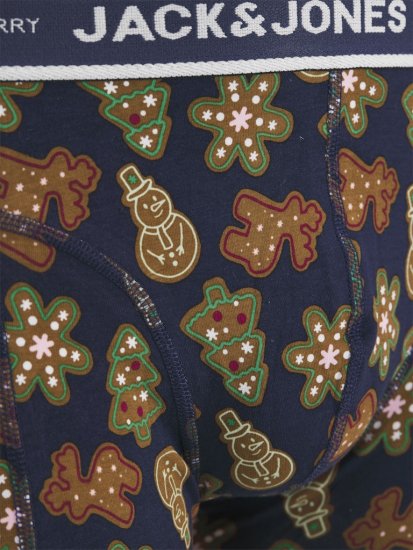 Jack & Jones Gingerbread Trunks 3-Pack Black - Sous-vêtements & bain - Sous-vêtements Grande Taille