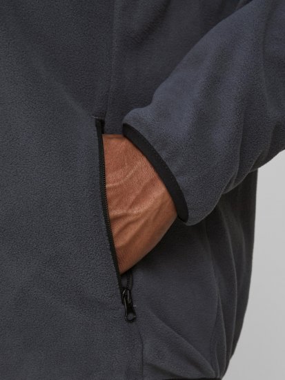 Jack & Jones Hype Fleece Ombre Blue - Vestes - Vestes Homme Grandes Tailles