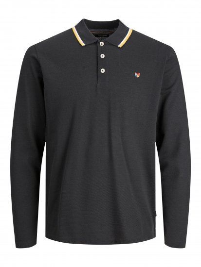 Jack & Jones JPRBLUWIN Long Sleeve Polo Back - Polos - Polos homme grande taille