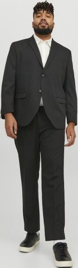Jack & Jones FRANCO Suit Pants Black - Costumes - Costumes grandes tailles 