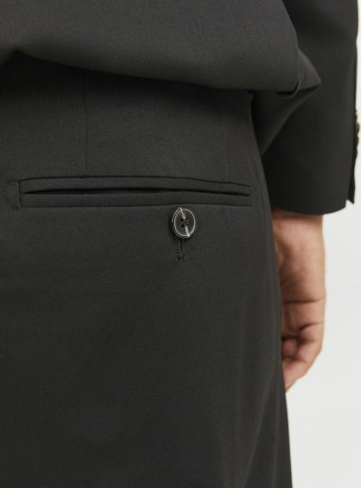 Jack & Jones FRANCO Suit Pants Black - Costumes - Costumes grandes tailles 