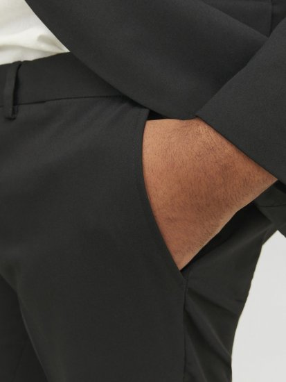 Jack & Jones FRANCO Suit Pants Black - Costumes - Costumes grandes tailles 
