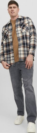 Jack & Jones MIKE ORIGINAL SQ 270 Jeans Black Denim - Jeans et pantalons - Jeans et Pantalons grande taille 