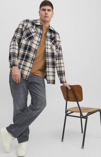 Jack & Jones MIKE ORIGINAL SQ 270 Jeans Black Denim - Jeans et pantalons - Jeans et Pantalons grande taille 
