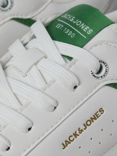 Jack & Jones Ealing 7992 Sneakers White/TREKKING GREEN - Chaussures homme 40-52 - 