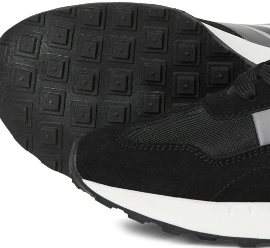 Jack & Jones Boston Combo Sneakers Black - Chaussures homme 40-52 - 
