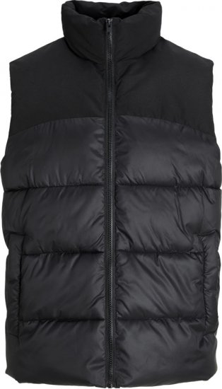 Jack & Jones MOON Bodywarmer Black - Vestes - Vestes Homme Grandes Tailles