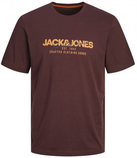 Jack & Jones JJALVIS Vineyard Wine - T-shirts - T-shirts Homme Grande Taille