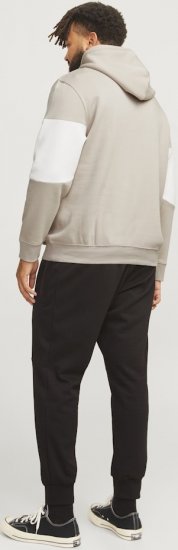 Jack & Jones LEGACY 2 Color Hoodie Beige - Sweatshirts & hoodies - Sweatshirts/Hoodies grande taille homme