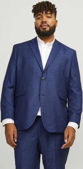 Jack & Jones SOLARIS Blazer Medieval Blue - Costumes - Costumes grandes tailles 
