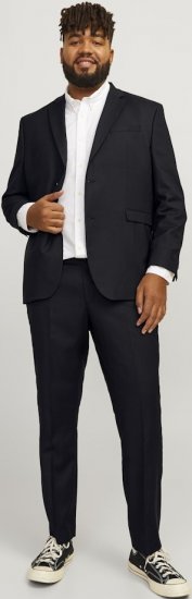 Jack & Jones SOLARIS Trousers Black - Costumes - Costumes grandes tailles 