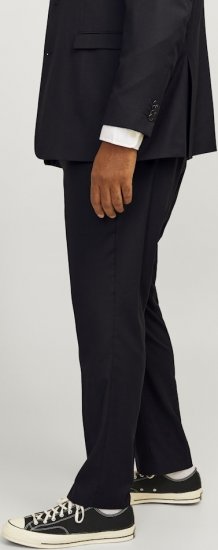 Jack & Jones SOLARIS Trousers Black - Costumes - Costumes grandes tailles 