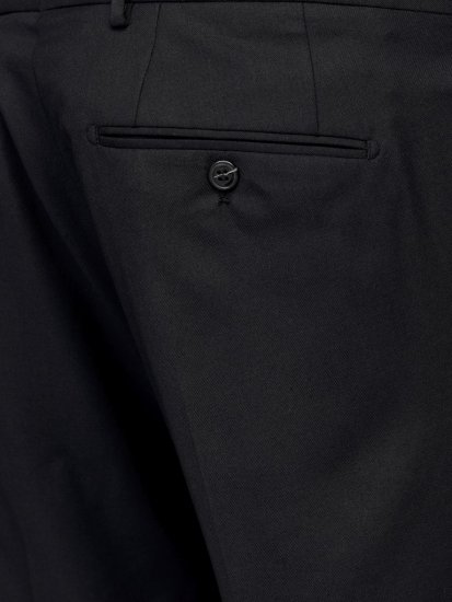 Jack & Jones SOLARIS Trousers Black - Costumes - Costumes grandes tailles 
