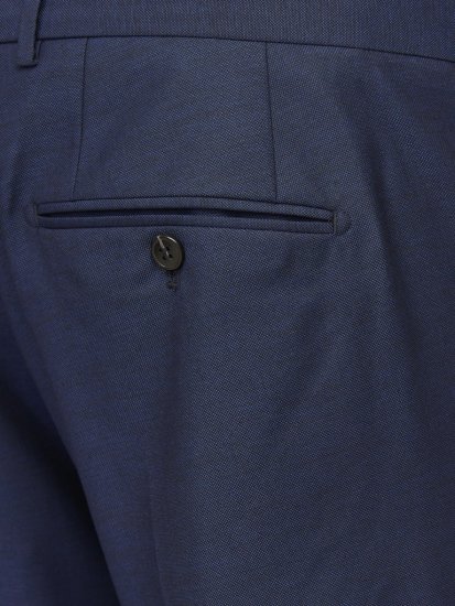 Jack & Jones SOLARIS Trousers Dark Navy - Costumes - Costumes grandes tailles 