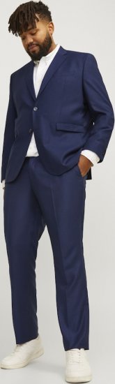 Jack & Jones SOLARIS Trousers Dark Navy - Costumes - Costumes grandes tailles 