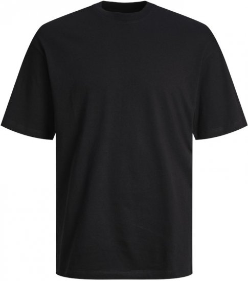 Jack & Jones JJEBRADLEY T-Shirt Black - T-shirts - T-shirts Homme Grande Taille