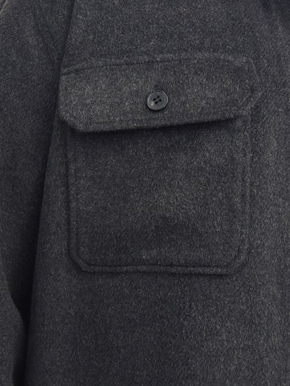 Jack & Jones BRADLEY OLLIE Overshirt LS Black - Chemises - Chemises Grandes Tailles Hommes