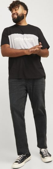 Jack & Jones GLENN ORIGINAL CB 772 Black Denim - Jeans et pantalons - Jeans et Pantalons grande taille 