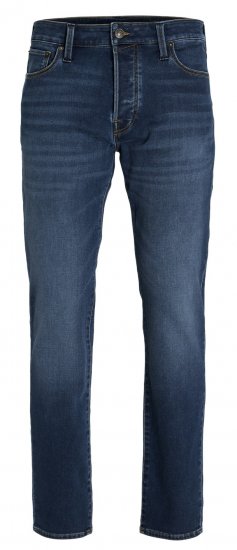 Jack & Jones JJIMIKE JJICON I.K. SQ 026 Jeans Blue Denim - Jeans et pantalons - Jeans et Pantalons grande taille 