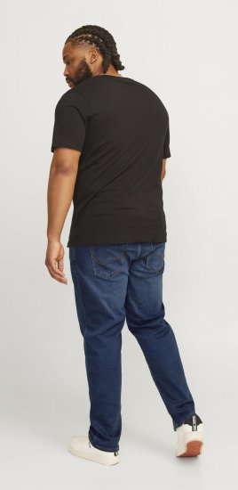 Jack & Jones JJIMIKE JJICON I.K. SQ 026 Jeans Blue Denim - Jeans et pantalons - Jeans et Pantalons grande taille 
