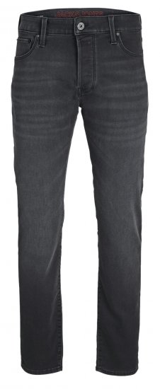 Jack & Jones JJIMIKE JJICON I.K. SQ 028 Jeans Black Denim - Jeans et pantalons - Jeans et Pantalons grande taille 