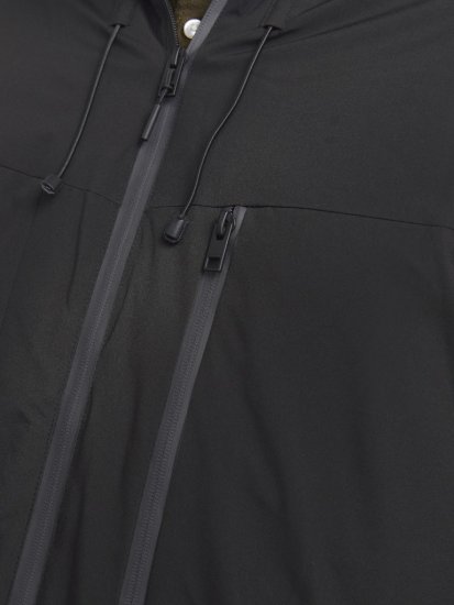 Jack & Jones PAYNE Windproof Parka Black - Vestes - Vestes Homme Grandes Tailles