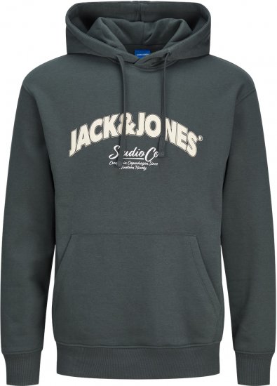 Jack & Jones JORBRONX Hoodie Dark Green - Sweatshirts & hoodies - Sweatshirts/Hoodies grande taille homme