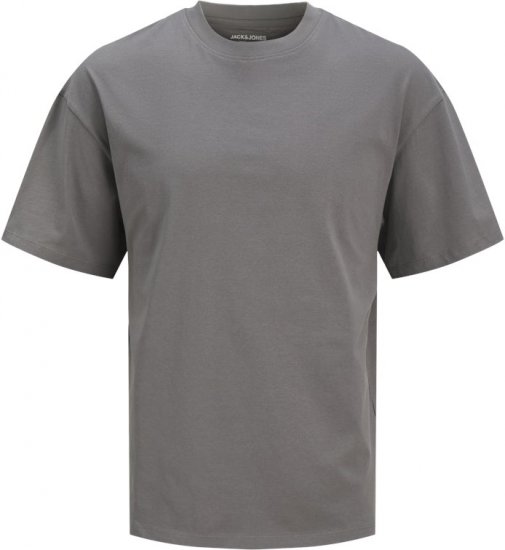  Jack & Jones BRADLEY T-Shirt Grey - T-shirts - T-shirts Homme Grande Taille