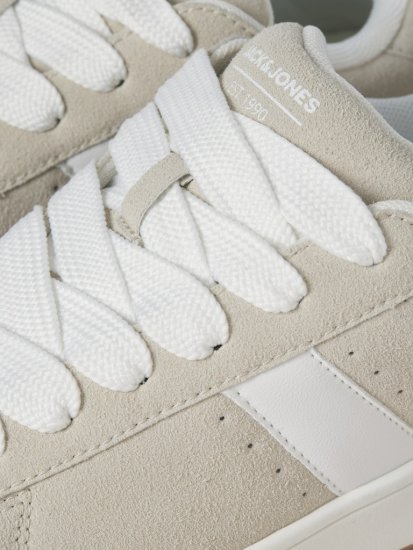 Jack & Jones Miles SYN Suede Sneakers Beige - Chaussures homme 40-52 - 