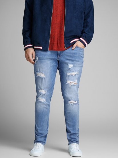 Jack & Jones Liam Jeans Blue Denim - Jeans et pantalons - Jeans et Pantalons grande taille 