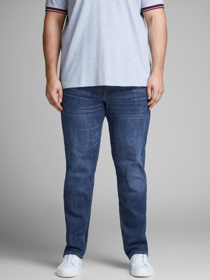 Jack & Jones TIM ORIGINAL CB 814 Jeans Blue Denim - Jeans et pantalons - Jeans et Pantalons grande taille 