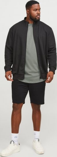 Jack & Jones NOA Crew Neck T-Shirt Grey - T-shirts - T-shirts Homme Grande Taille