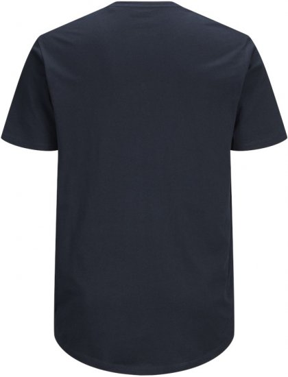 Jack & Jones NOA Crew Neck T-Shirt Navy Blazer - T-shirts - T-shirts Homme Grande Taille
