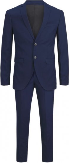 Jack & Jones FRANCO Suit Medieval Blue - Costumes - Costumes grandes tailles 
