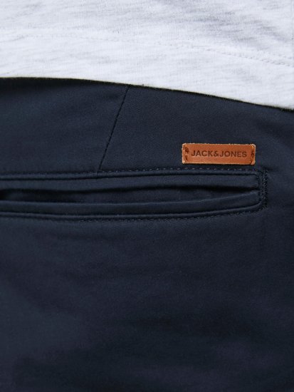 Jack & Jones JPSTBOWIE Chino Shorts Navy Blazer - Shorts - Shorts hommes grande taille