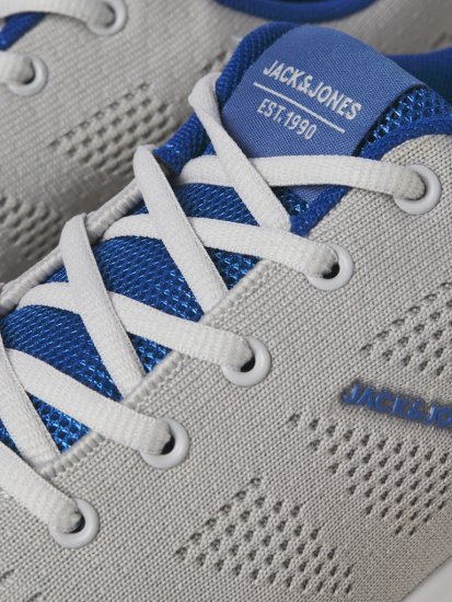 Jack & Jones Croxley Sneakers Grey/Monaco Blue - Chaussures homme 40-52 - 