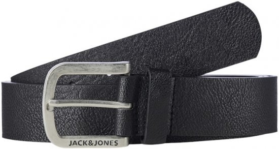 Jack & Jones HARRY Belt Black - Ceintures - Ceintures grandes tailles pour hommes